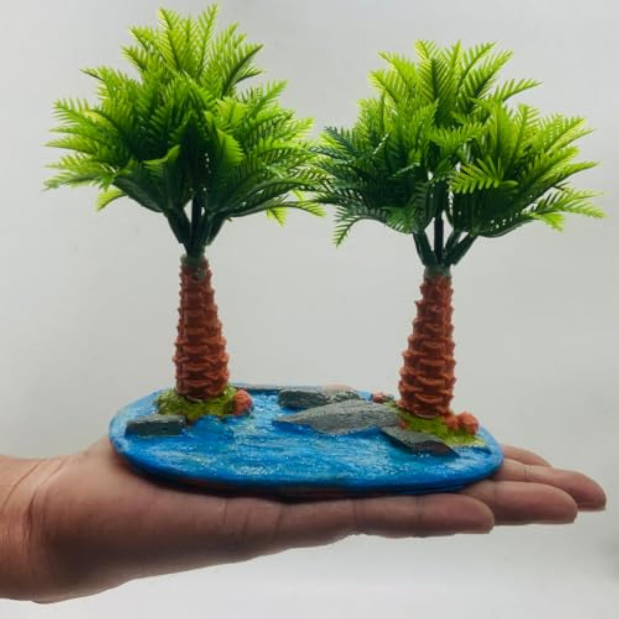 Miniature Beach Scene Showpiece for Home Decor